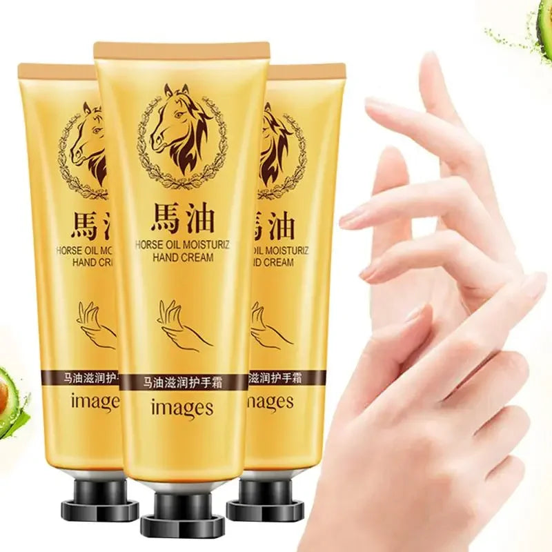 Horse Oil Hand Cream – Moisturizing & Repair for Dry Skin