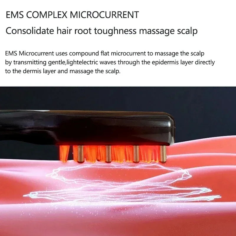 Electric Vibration Massage Comb – Hair Growth Therapy Tool