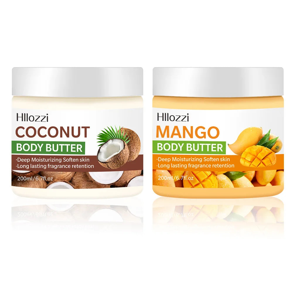 Coconut Mango Body Butter – Moisturizing & Repair Cream (200ml)