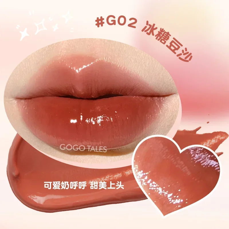 Gogotales Jelly Lip Gloss – Transparent Water Shine