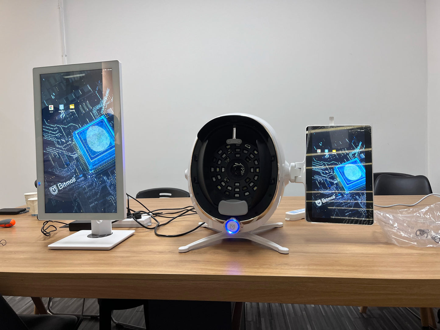 3D AI Facial Scanner – Skin Test & Health Analyzer Device