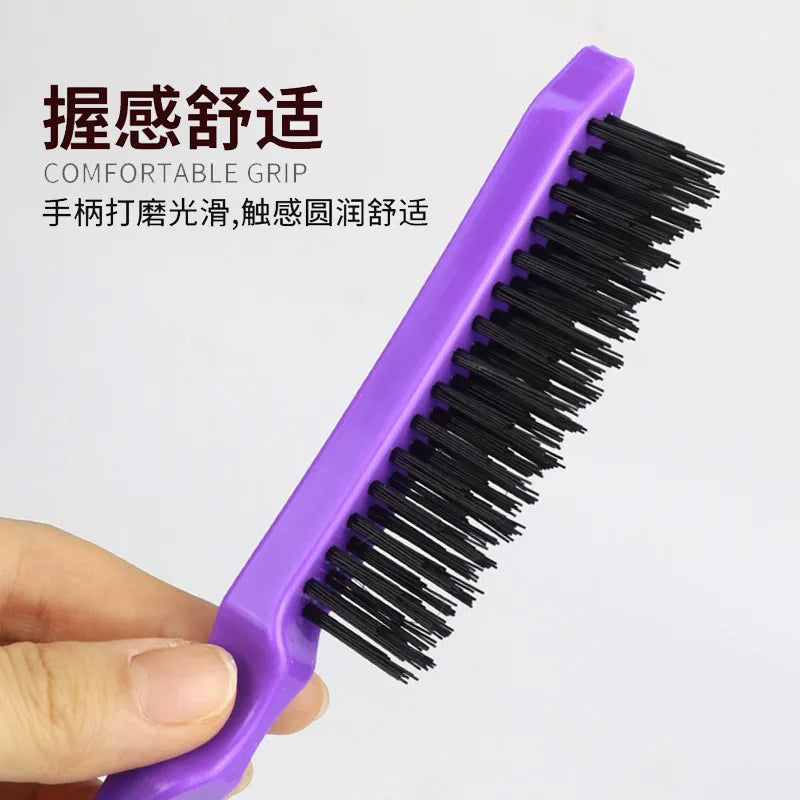 Salon Teasing Comb – Boar Bristle Backcombing Hairbrush
