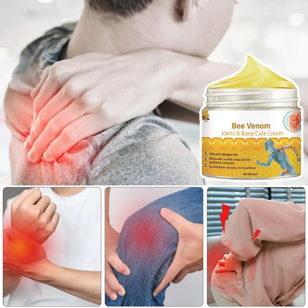 Bee Venom Joint Massage Cream – Muscle & Skin Repair Care