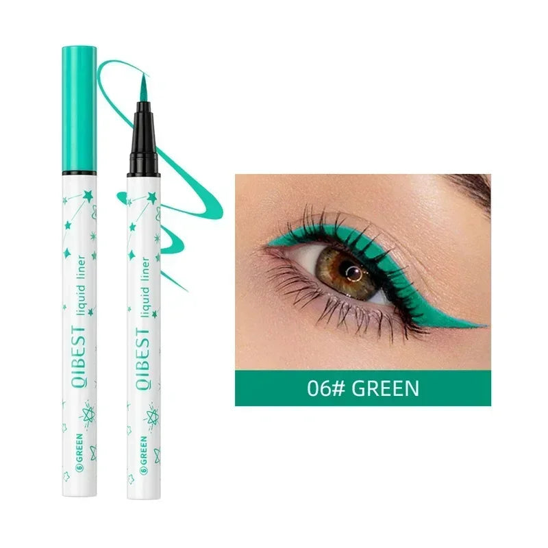 Quick Dry Eyeliner Pen – Waterproof Colorful Makeup