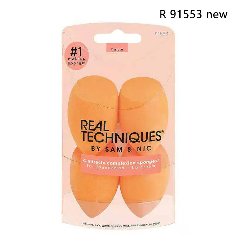 Real Techniques Professional Makeup Brushes Set Foundation Powder Contour Blush Concealer Eyeshadow Blending Cosmetic