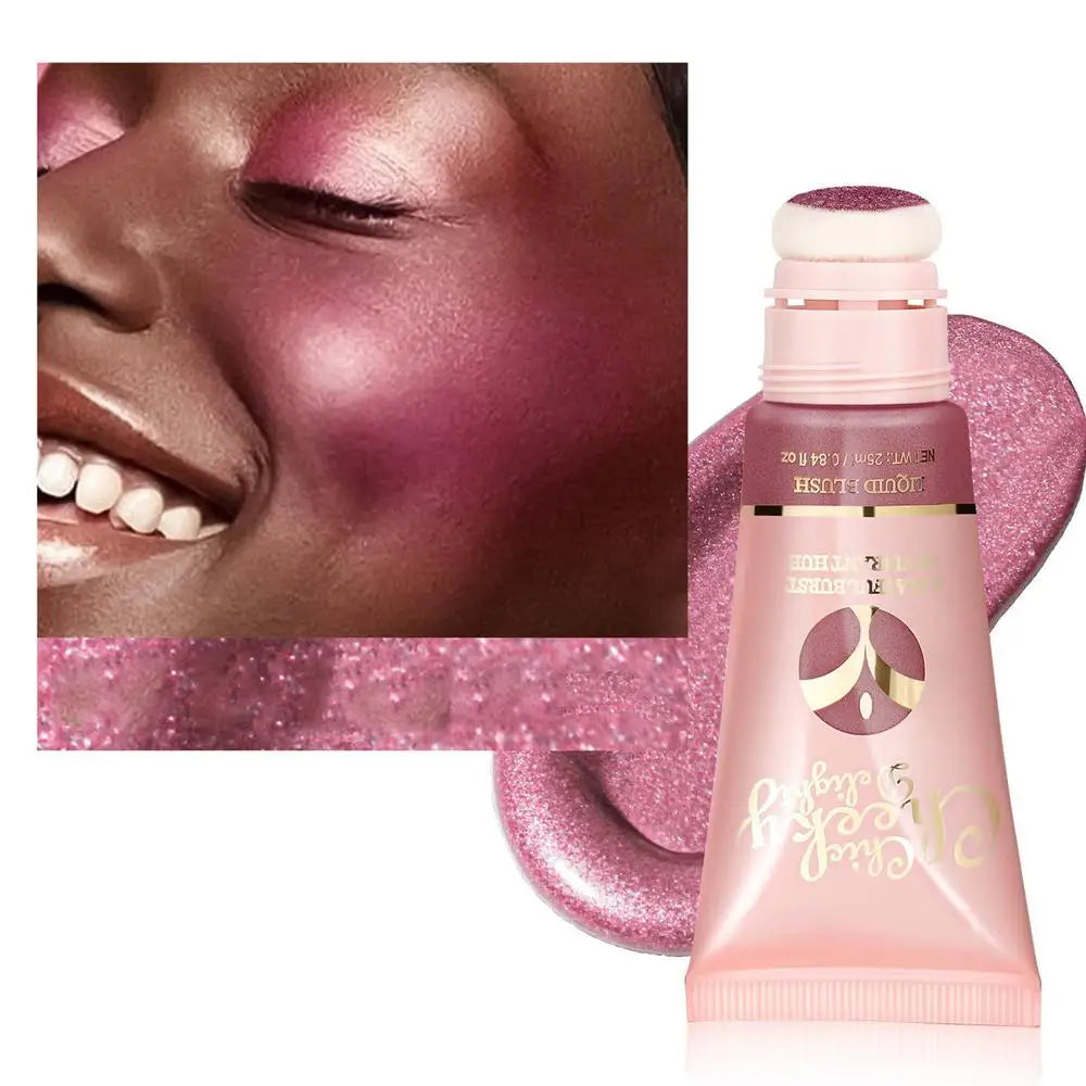 Shimmer Liquid Blush – Soft Watercolor Cream Tint