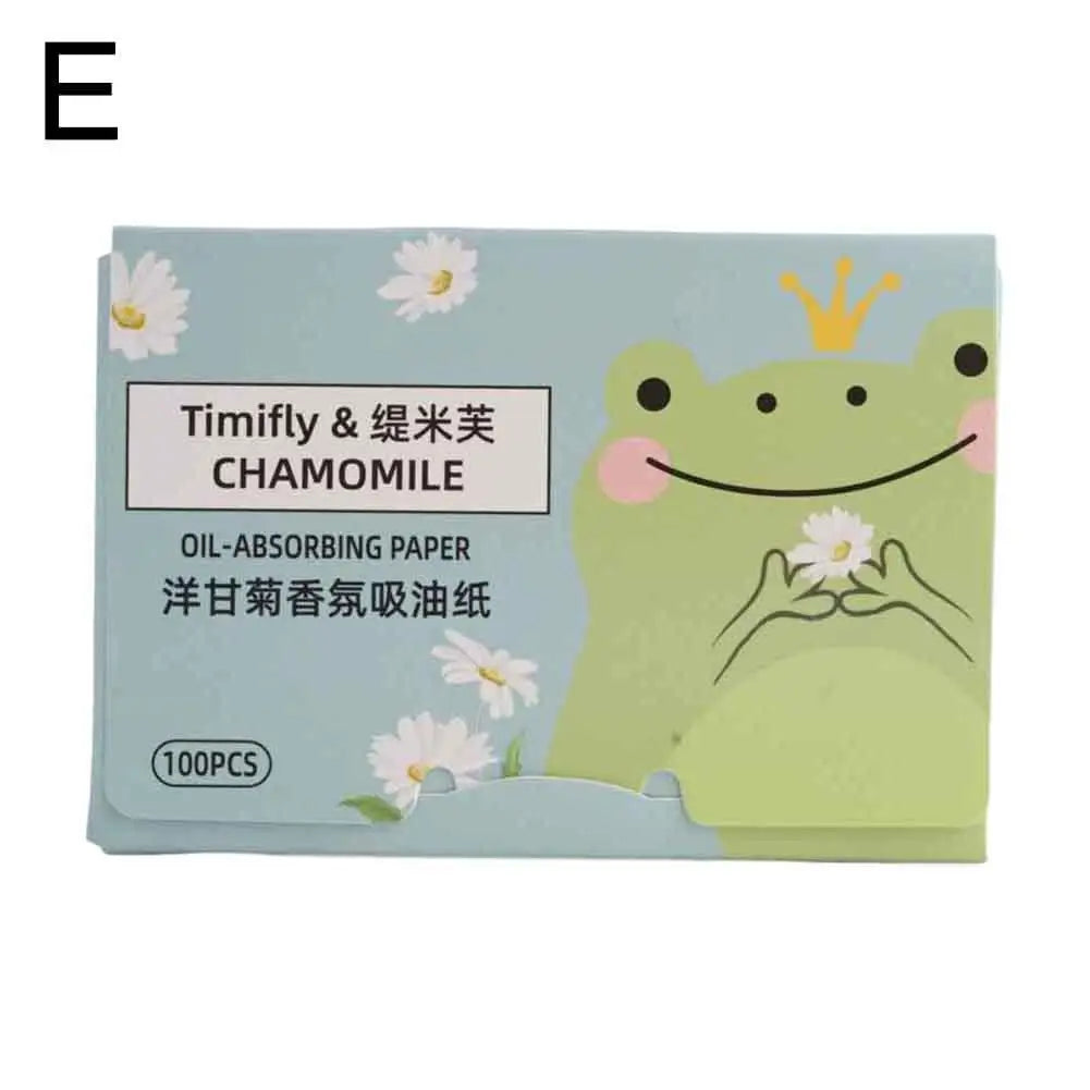 100PCS Oil Absorbing Face Paper – Anti-Grease Skincare Sheets