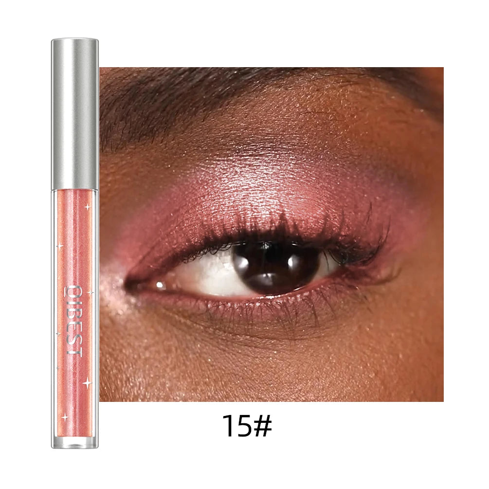 Qibest Glitter Eyeshadow – Long Lasting Shimmer