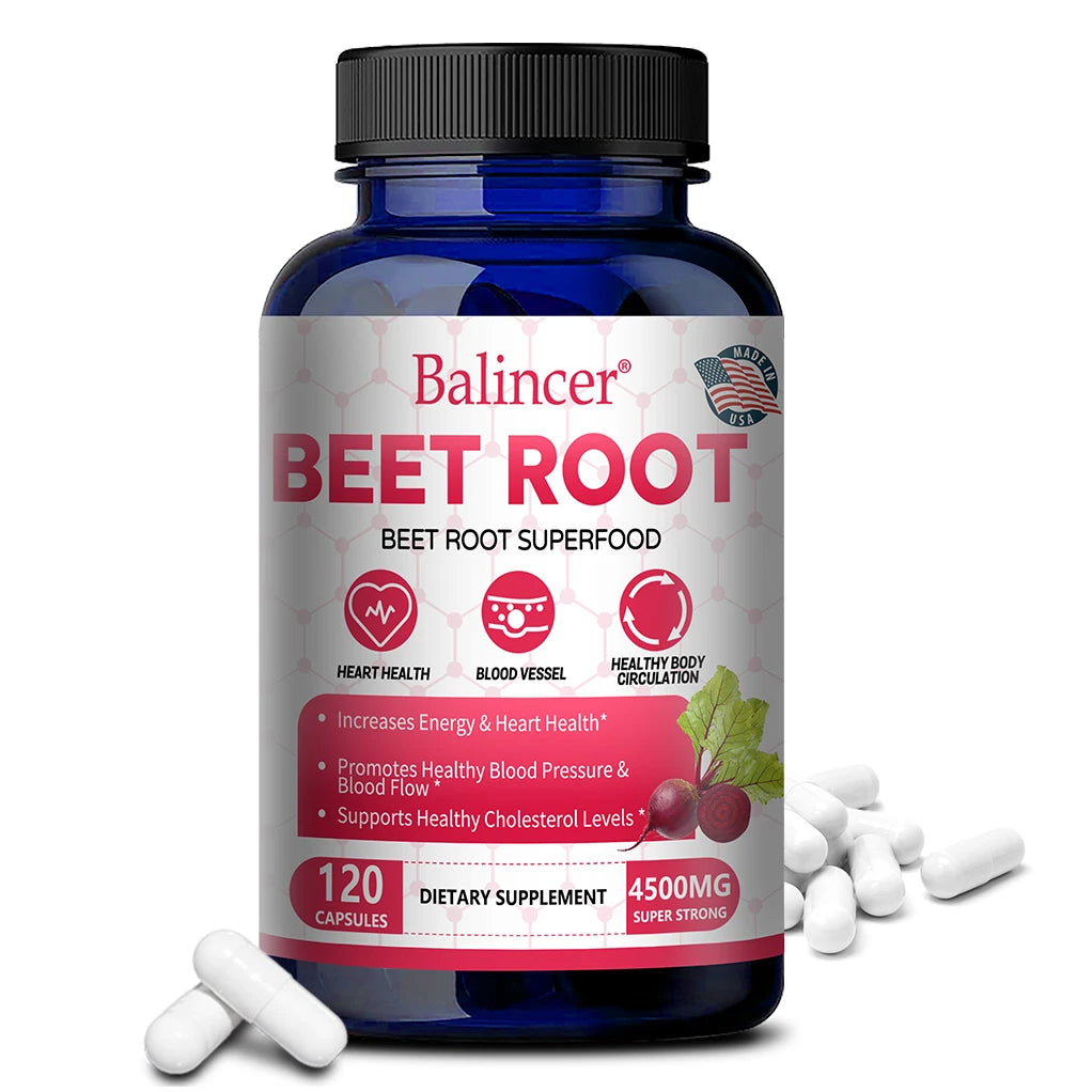 Beetroot Extract – Energy & Immune Support, Heart Health
