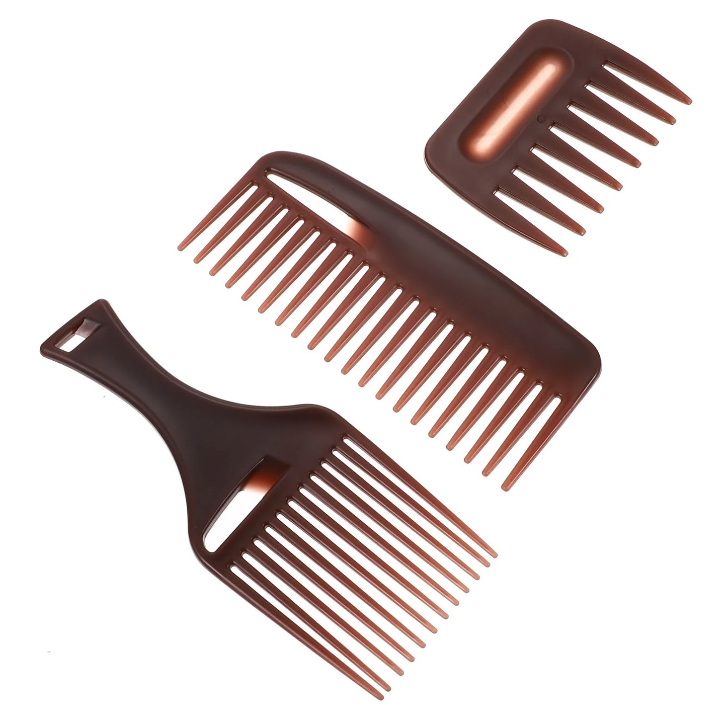 3-Piece Hair Styling Comb Set – Highlight & Wide Tooth Picks