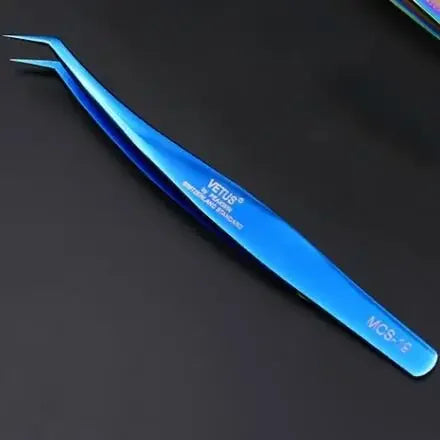 Vetus Premium Eyelash Tweezers – Fine Tip Tool