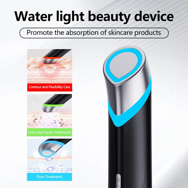 Facial EMS Infusion Beauty Device IPL Skin Rejuvenation Facial Massager Eye Rejuvenation Device
