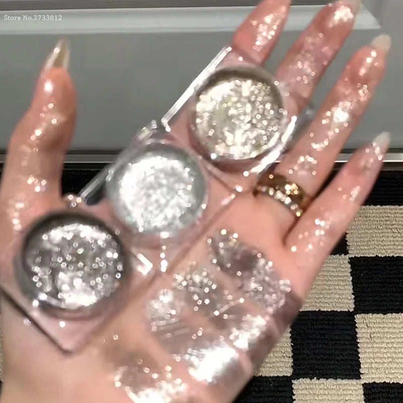 Metallic Eyeshadow Palette – Glitter & Smoky Makeup