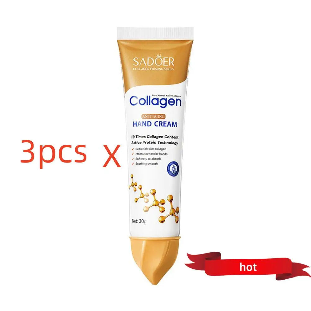 3PCS Collagen Hand Cream Set – Anti-Aging & Nourishing