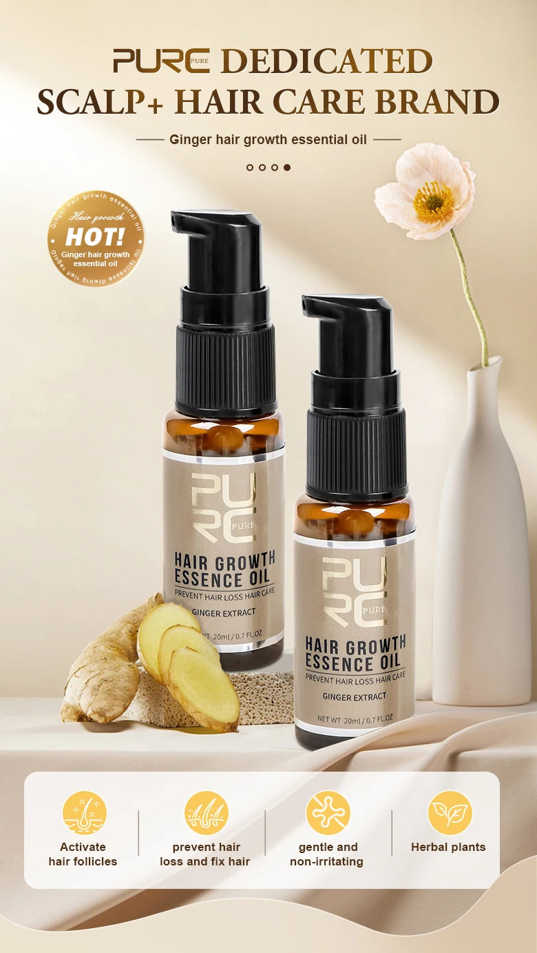 Ginger Hair Spray – Strengthening & Repairing Serum