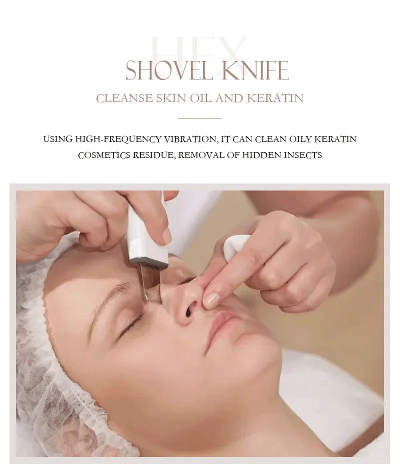 Haifei Desktop Big Bubble Beauty Machine Multi Functional Skin Care Deep Cleaning Facial Treatment Professional Device
