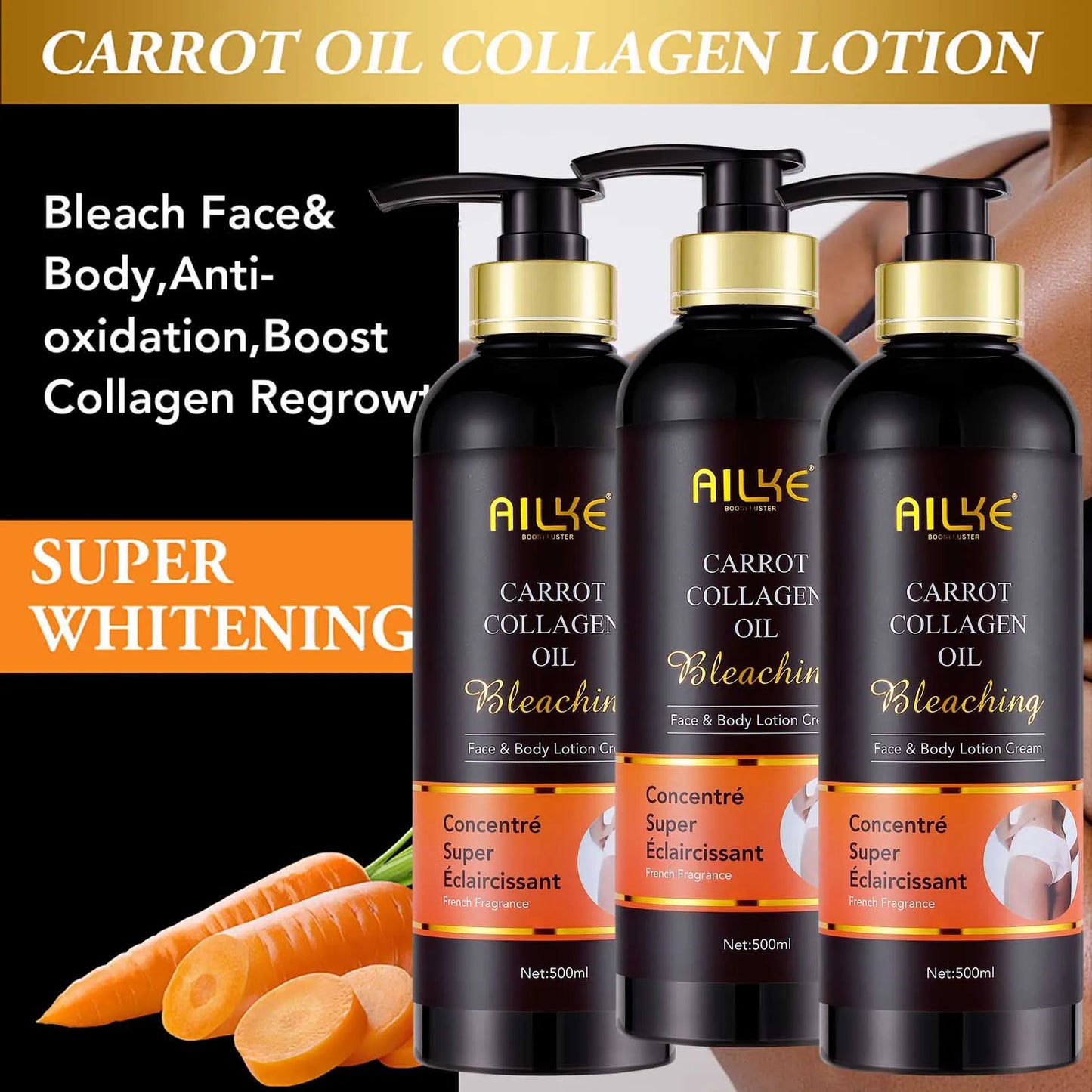 AILKE Bleaching Cream – Dark Spot Remover for Body & Face
