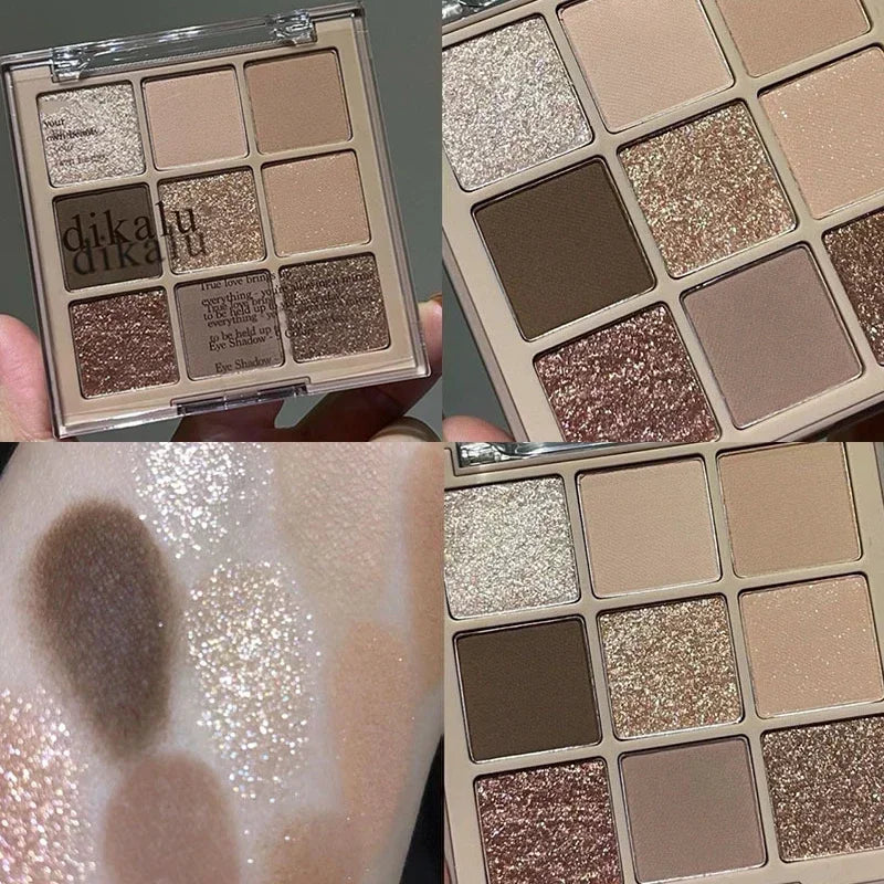 Knitted Eyeshadow Palette – Glitter & Matte
