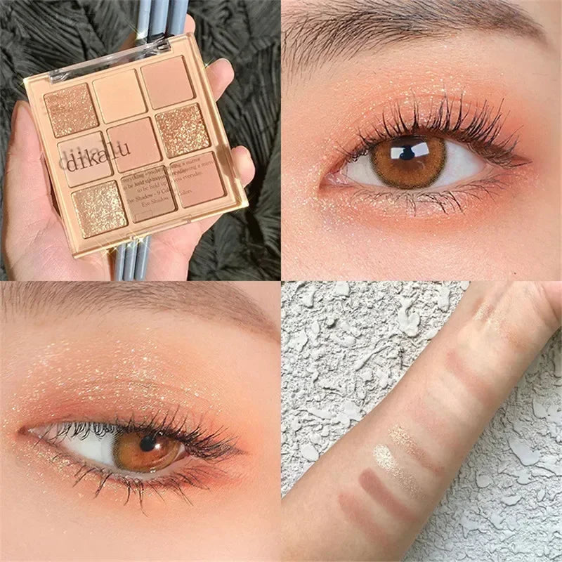 Knitted Eyeshadow Palette – Glitter & Matte