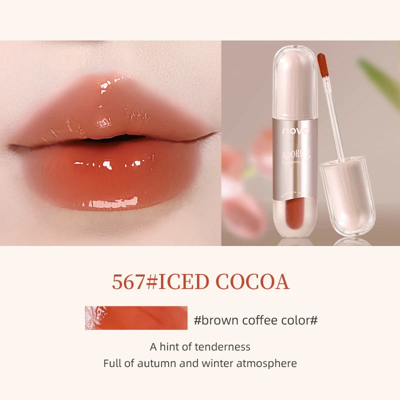 Crystal Lip Gloss Transparent Lip Oil
