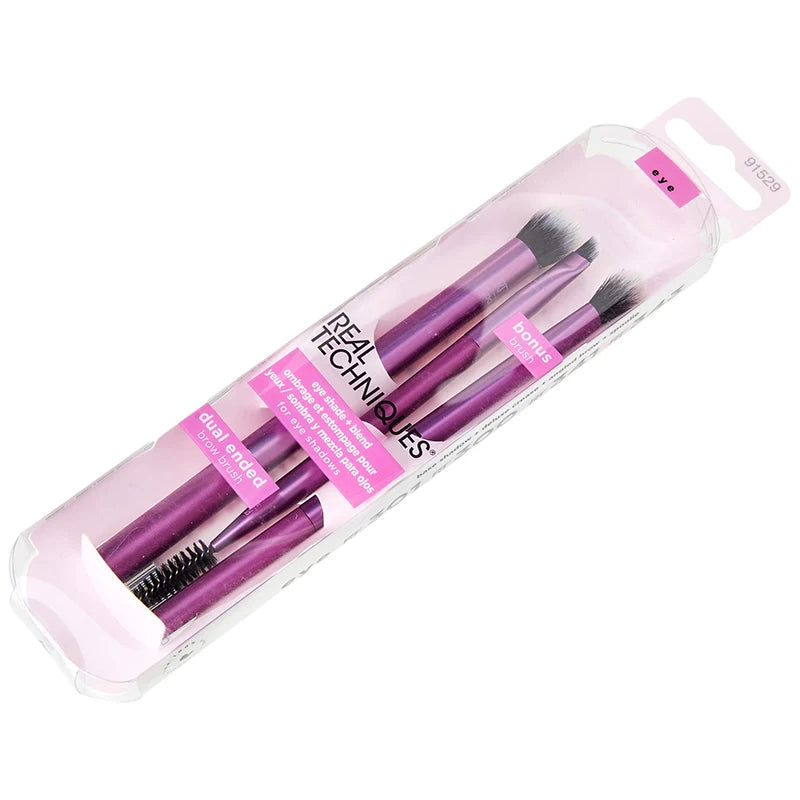 Real Techniques Professional Makeup Brushes Set Foundation Powder Contour Blush Concealer Eyeshadow Blending Cosmetic