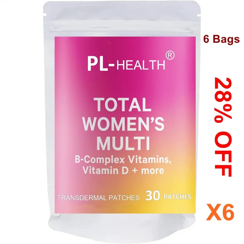 Women’s Multivitamin Patches – Hair, Skin, Nails & Energy (30 Pcs)