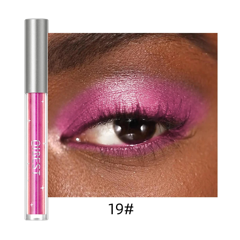 Qibest Glitter Eyeshadow – Long Lasting Shimmer