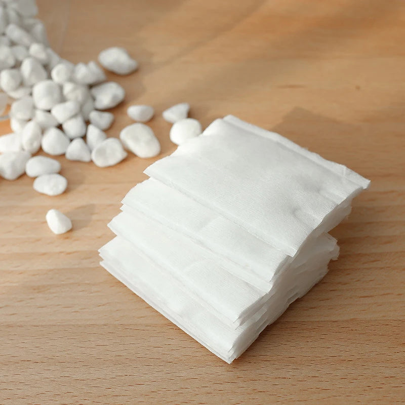 64PCS Makeup Remover Cotton Pads – Disposable Pack