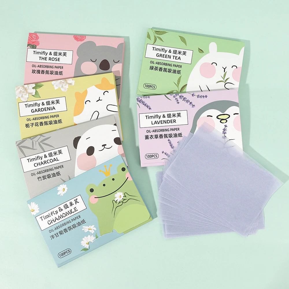 Oil Absorbing Blotting Paper Sheets