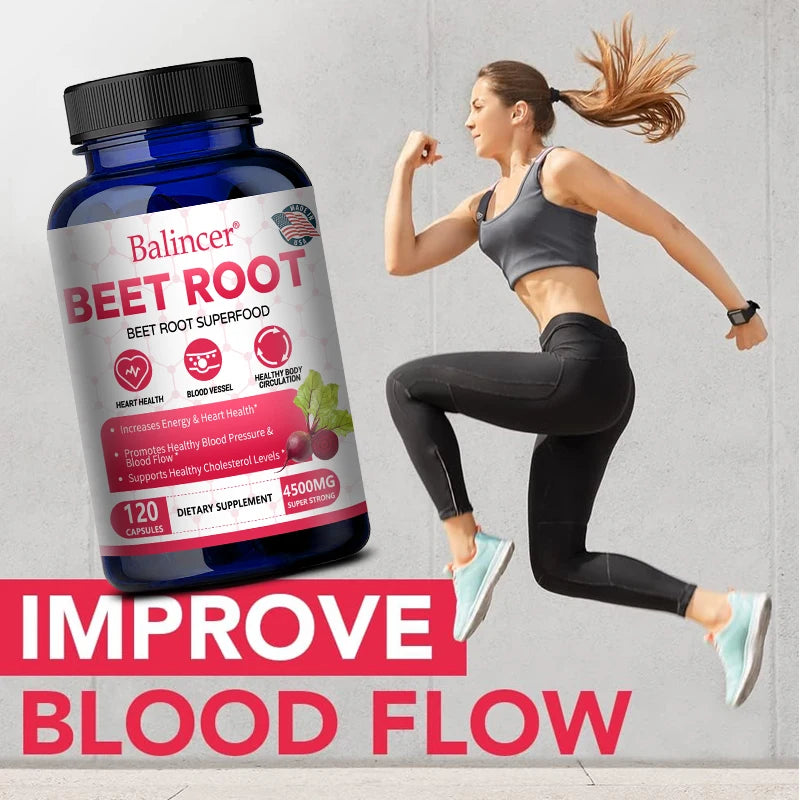 Beetroot Extract – Energy & Immune Support, Heart Health