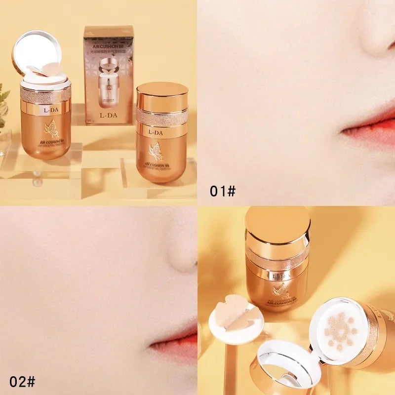 Butterfly Puff Air Cushion Foundation – Moisturizing CC Cream