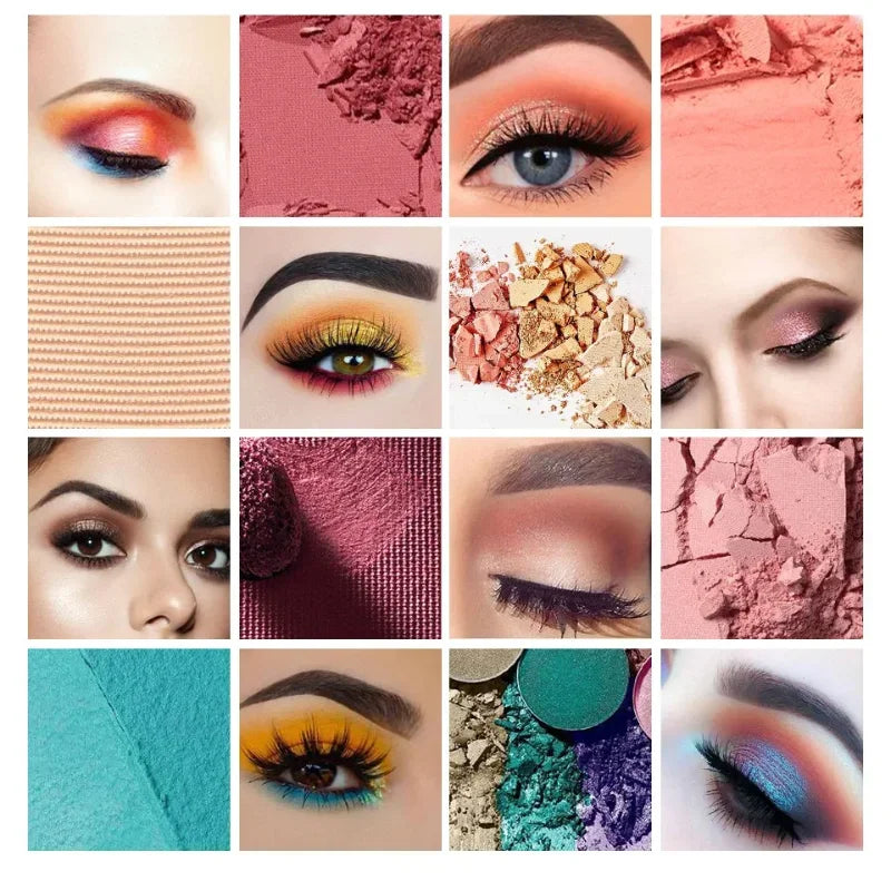 40-Color Eyeshadow Palette – Matte, Glitter & Shimmer
