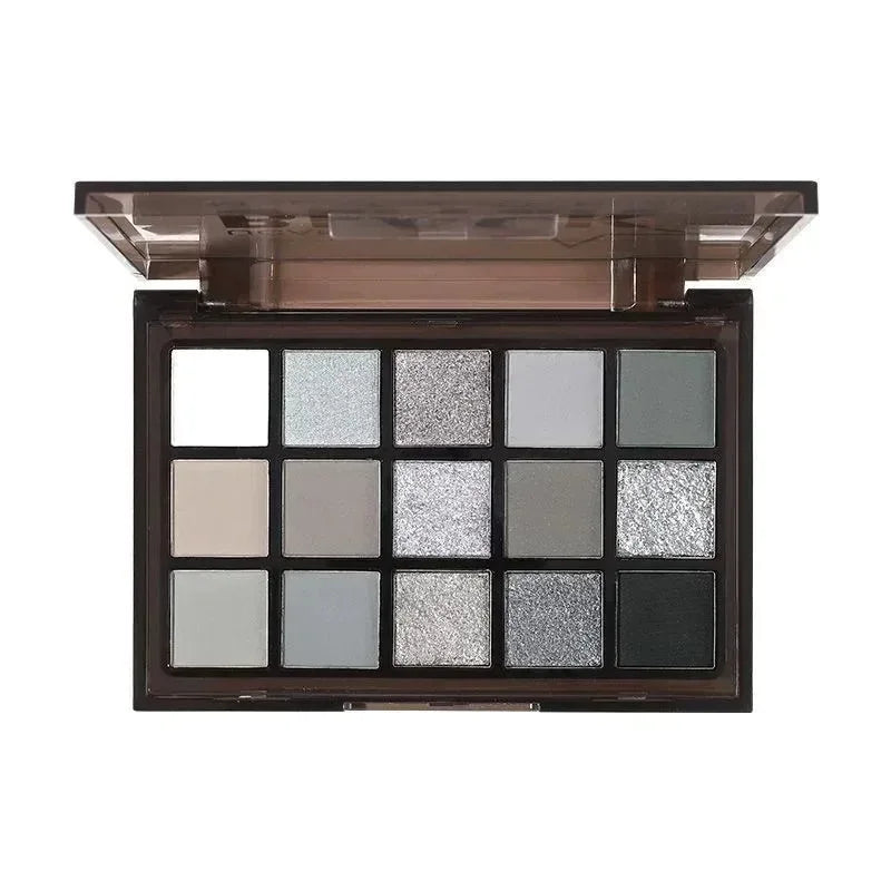 Black Smoky Eyeshadow Palette – Glitter Eye Makeup