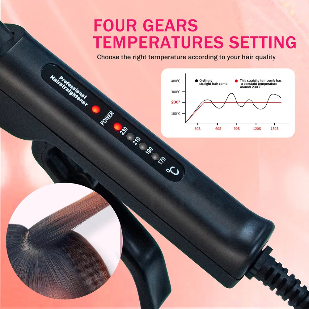 Ceramic Crimper – Corrugated Hair Curler & Waver Iron