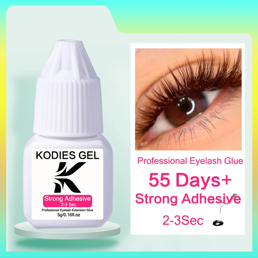 Kodies Gel Eyelash Glue – Extra Strong, Fast Dry