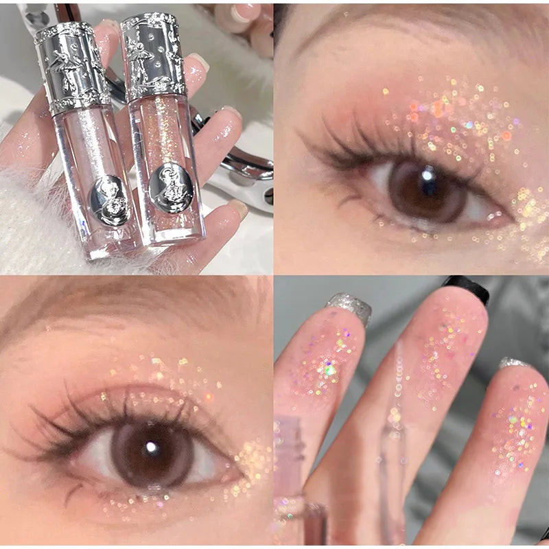 5 Colors Glitter Liquid Eyeshadow – Waterproof Shine