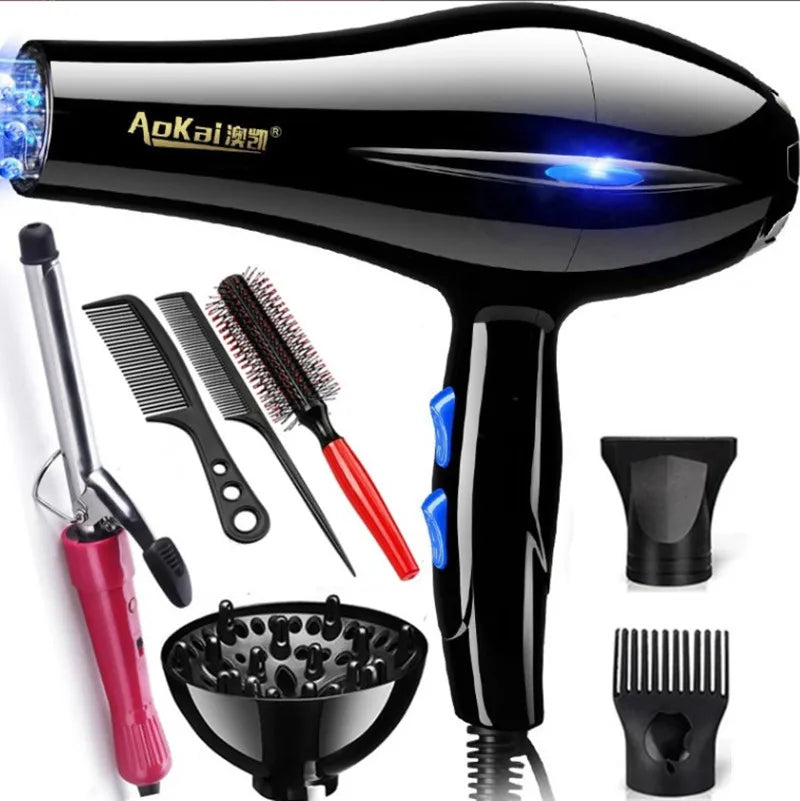 Salon Hair Dryer – Fast Styling, Adjustable Heat