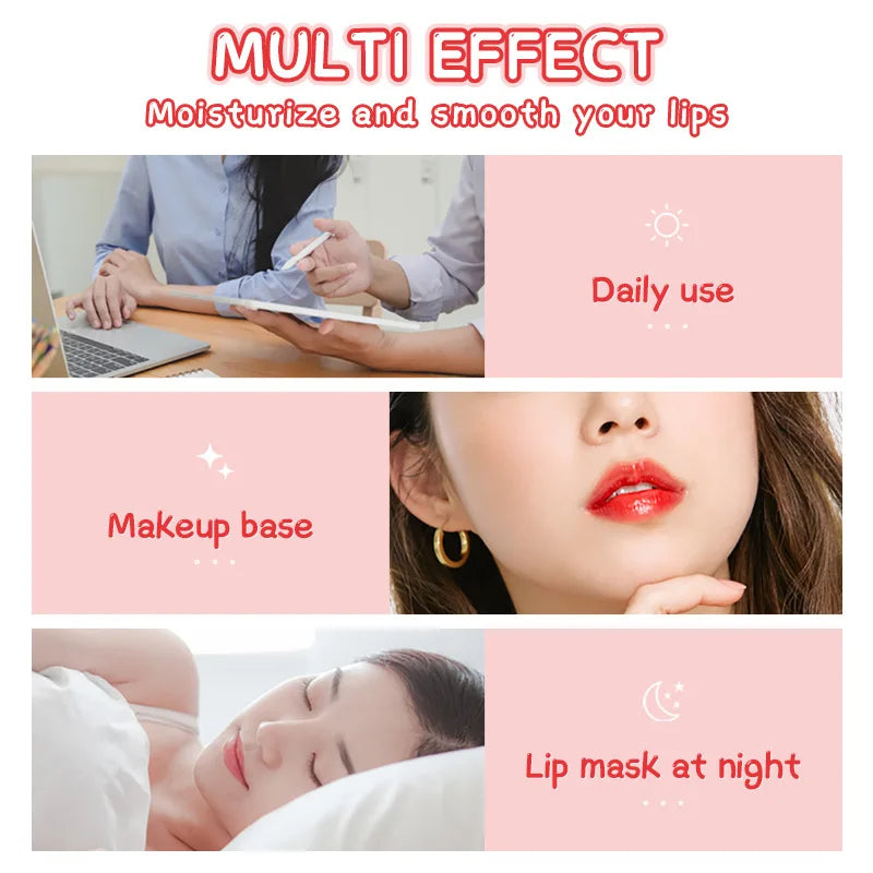 LAIKOU Strawberry Lip Mask – Moisturizing & Nourishing Balm