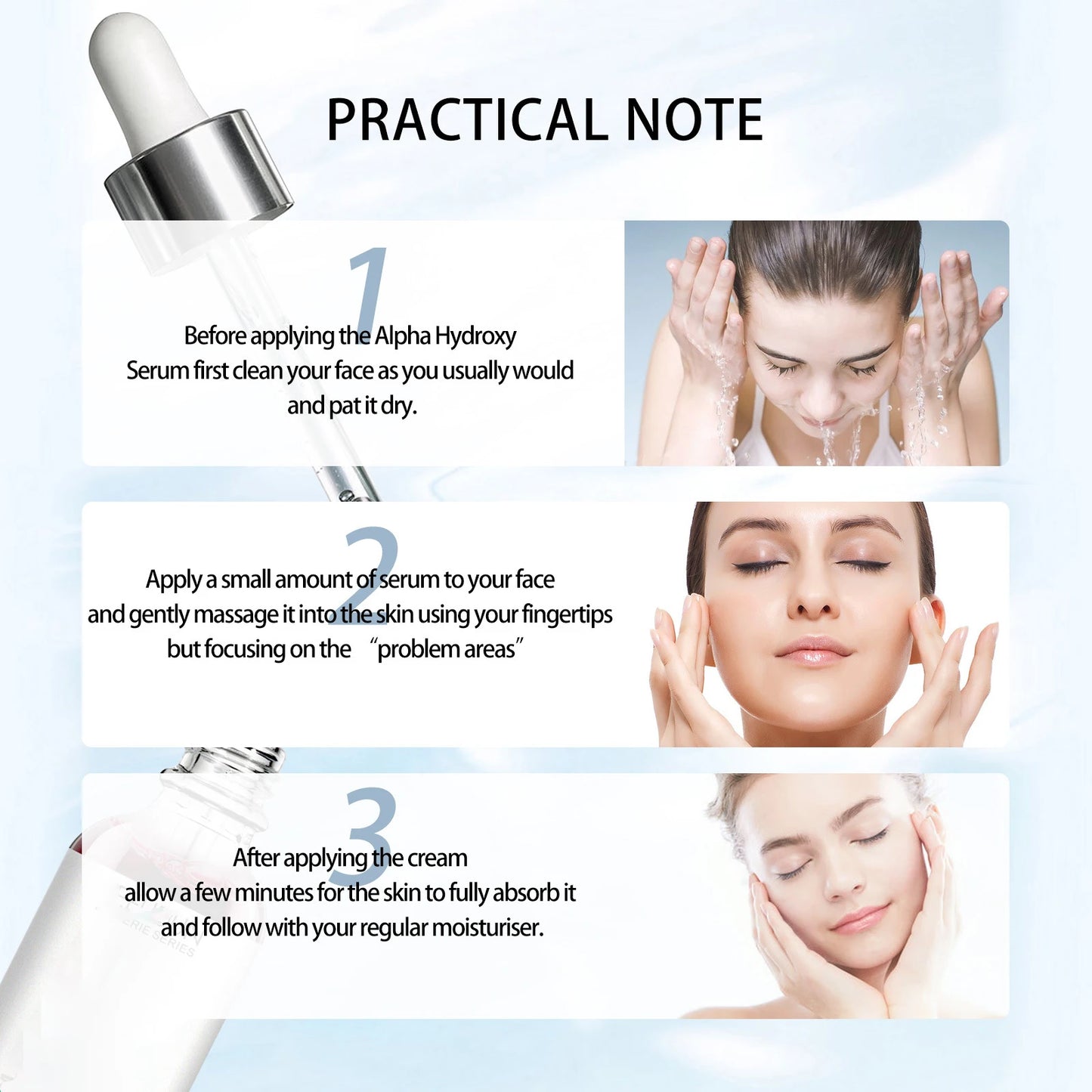 Glycolic & Fruit Acid Essence – 30ml Serum (10PCS)