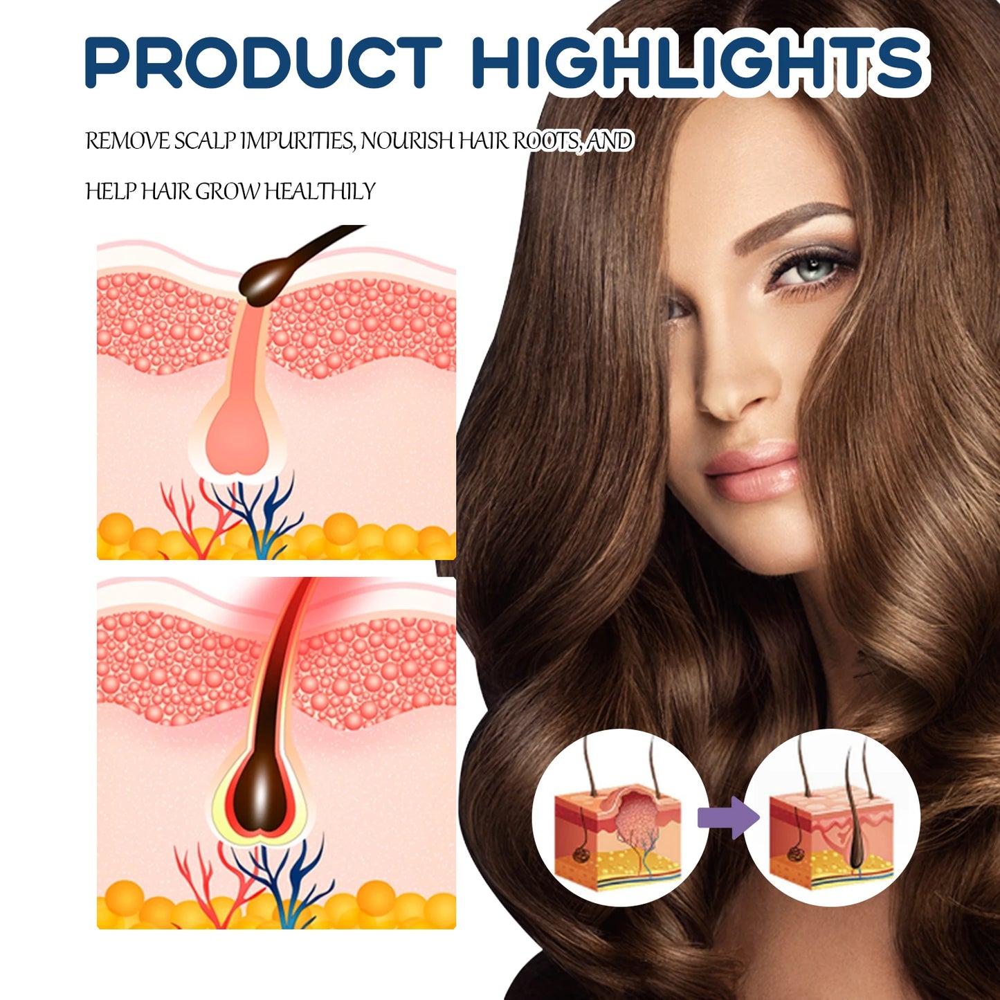 Hair Thickening Spray – Nourishing Growth & Volume, 30ml