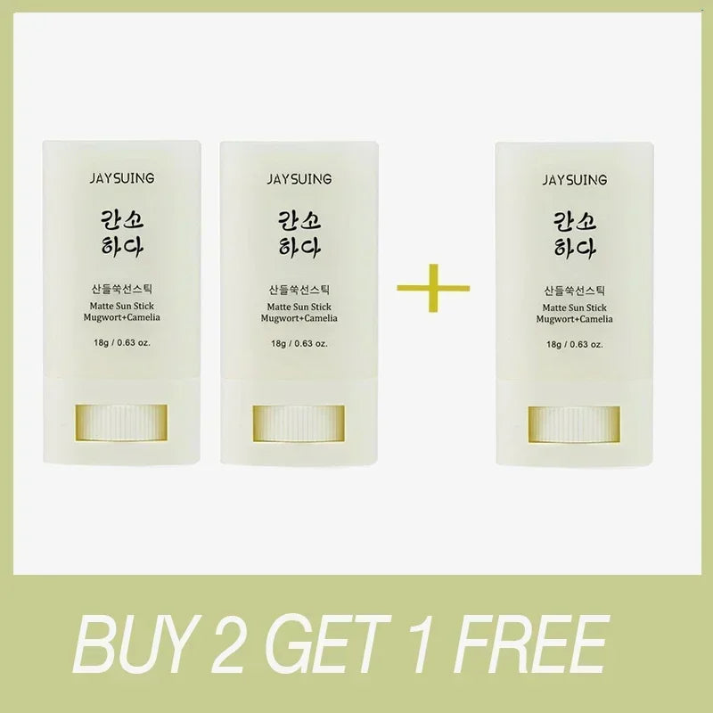 SPF Face Sunscreen Stick – Matte Oil-Control UV Cream