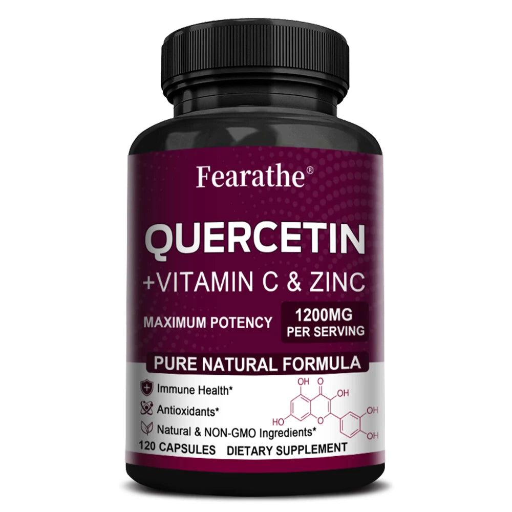 Quercetin + Vitamin C + Zinc – Immune Support