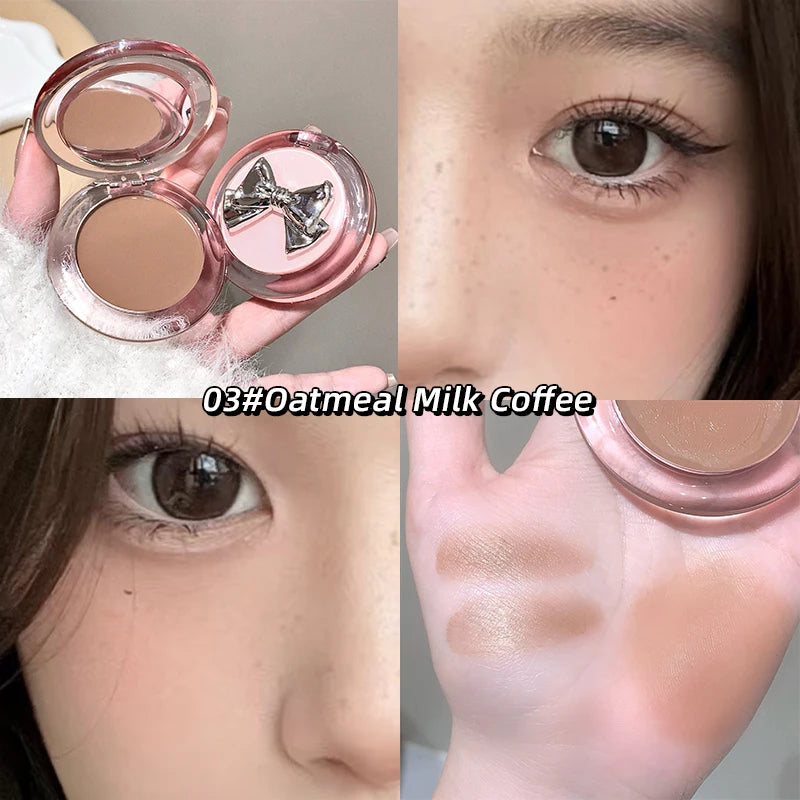 Gege Bear Smooth Blush Multi-purpose Cream Extended Color Blush Eye Shadow Not Easy to Fade Matte Velvet Lip Glaze