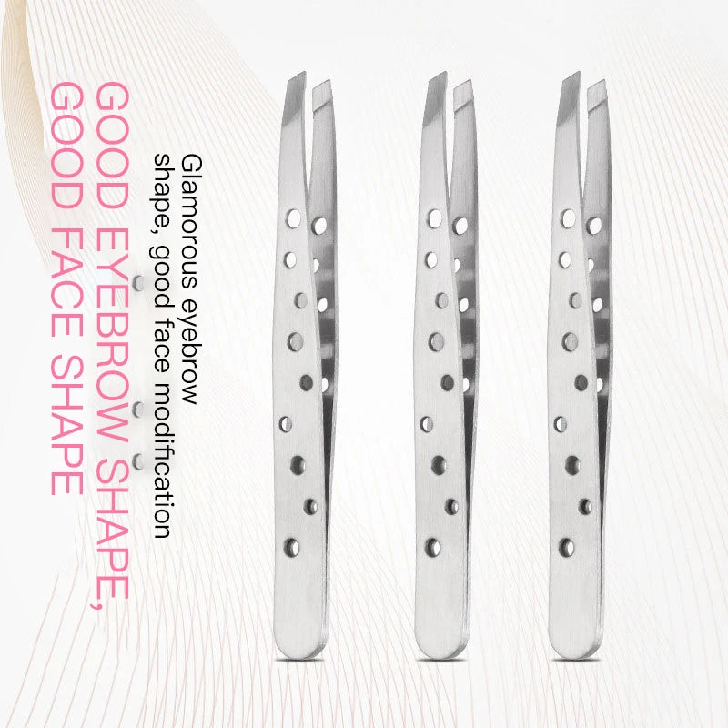 Stainless Steel Eyebrow Tweezers
