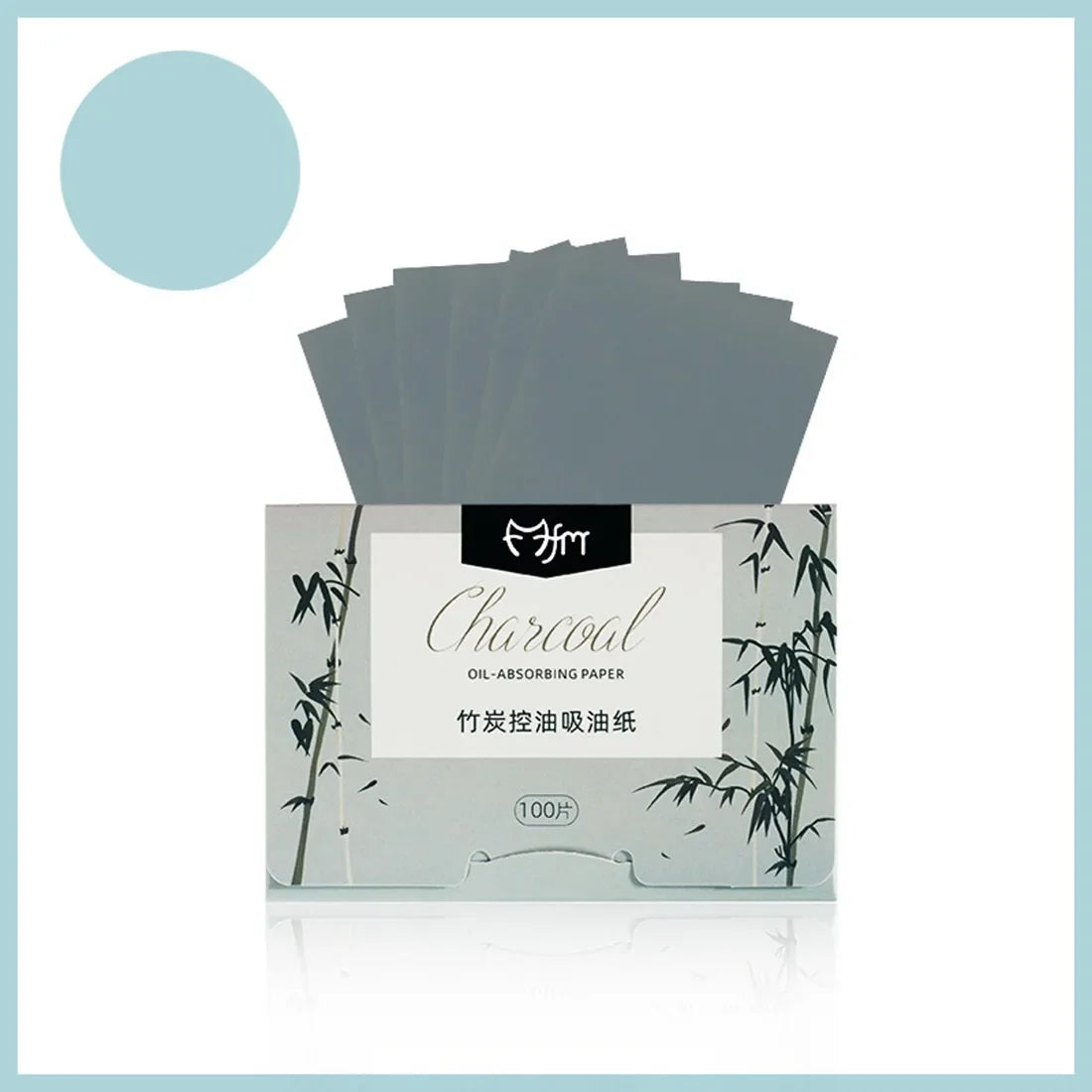 Oil Blotting Paper – 100pcs Portable Face Wipes