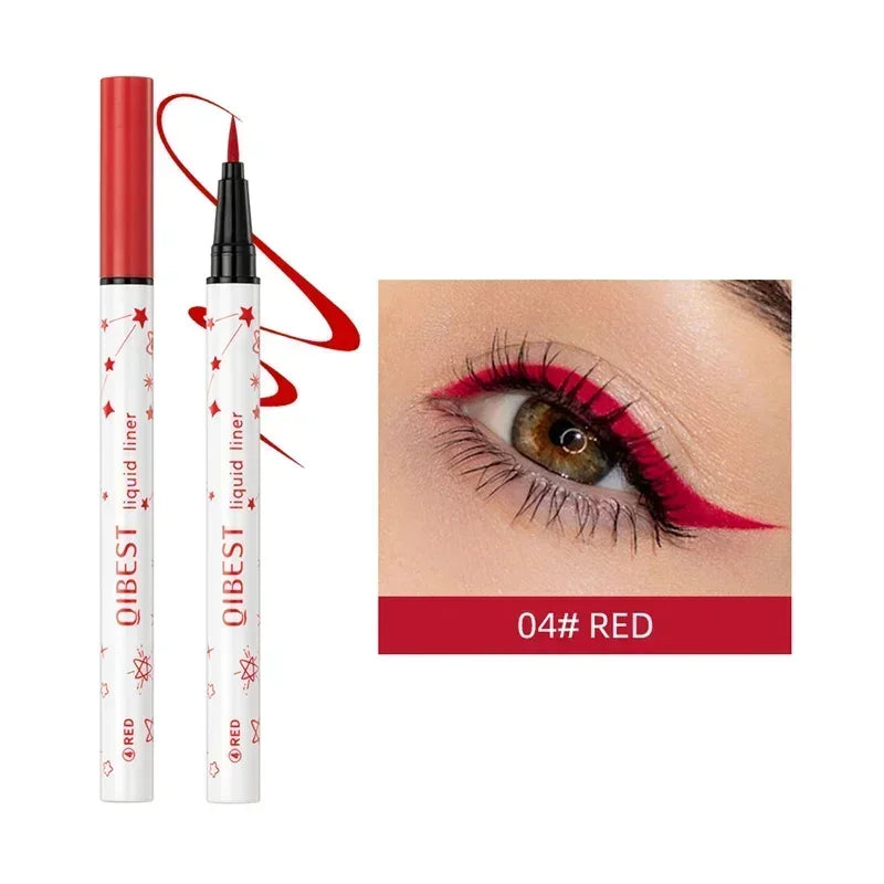 Quick Dry Eyeliner Pen – Waterproof Colorful Makeup