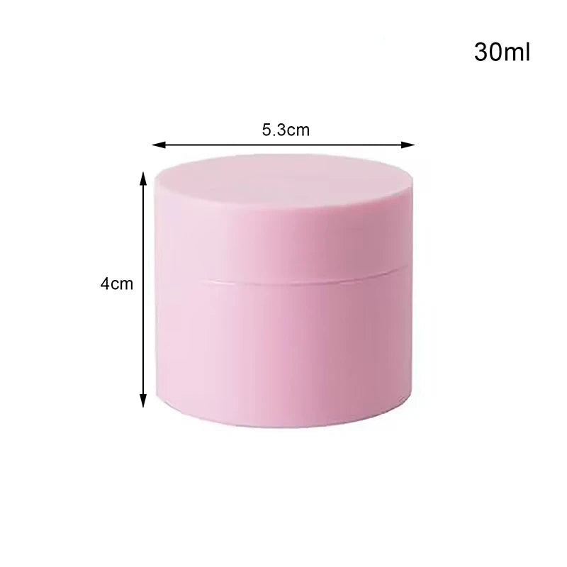 Empty Cosmetic Jars – Travel Containers for Creams & Lip Balm (5–50ml)