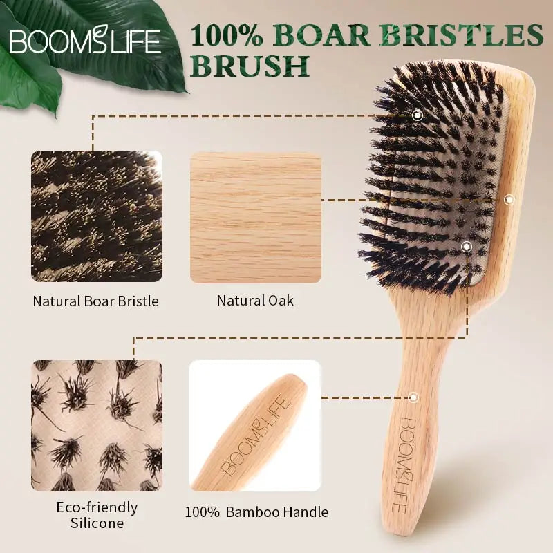 Detangling Hair Brush – Wet/Dry Salon Styling Comb