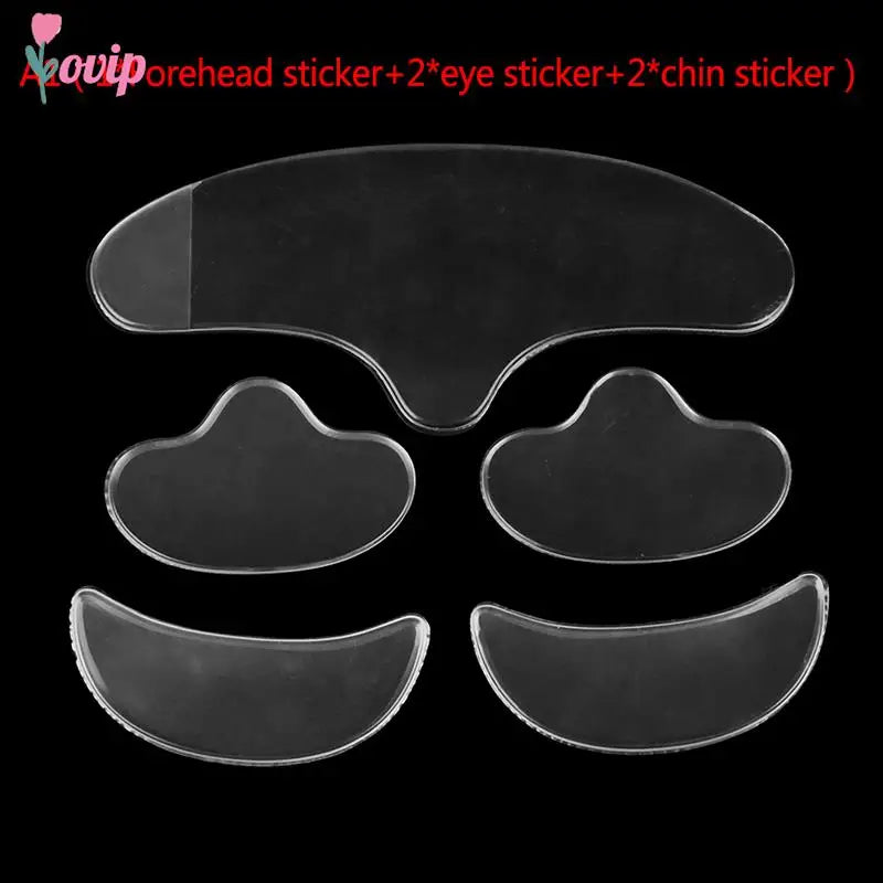 5PCS Silicone Anti-Wrinkle Patches – Face & Neck Lifting Pads