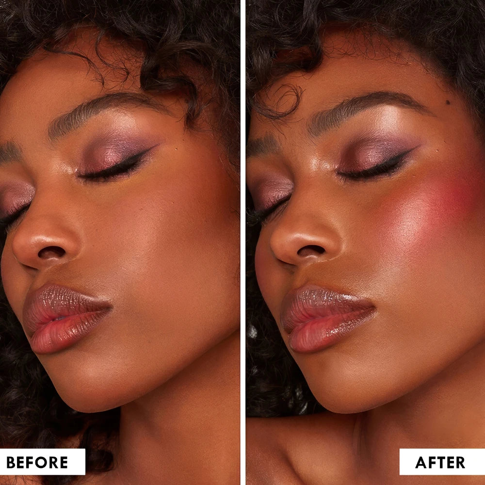 PHOFAY Cream & Powder Blush Duo – Matte & Dewy Finish